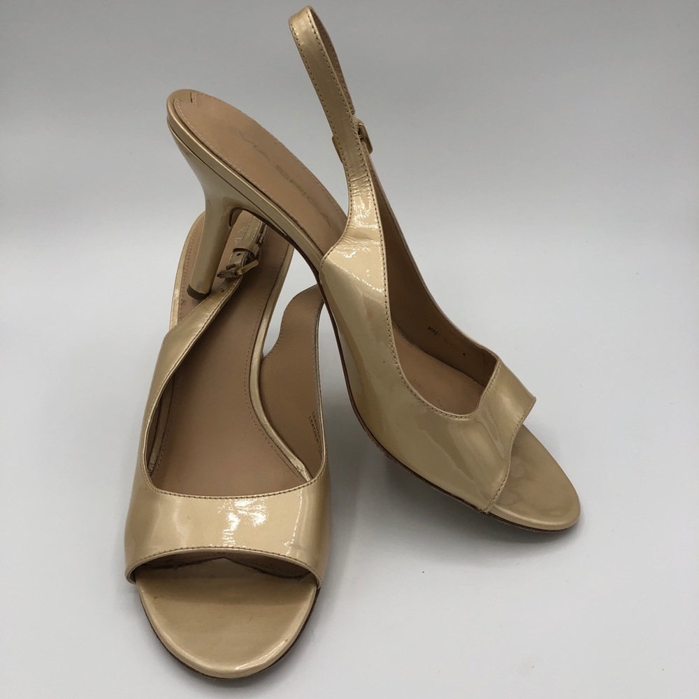 Vero Cuoio for Via Spiga Patent Leather Slingbacks - Picture 4 of 5
